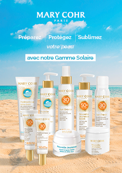 Pr&eacute;parez, prot&eacute;gez et sublimez votre peau&nbsp;
avec la Gamme Solaire Mary Cohr